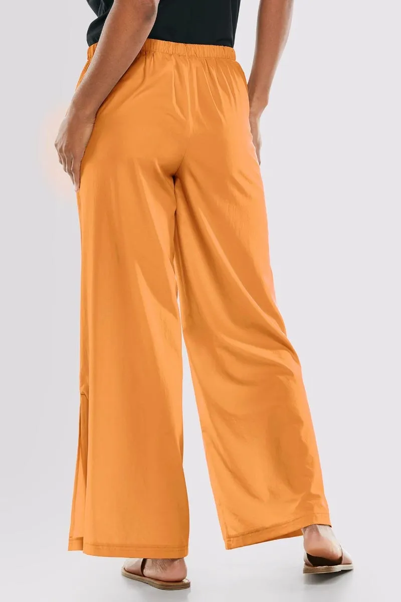 Women's Petra Wide Leg Pants  |  Apricot Crush