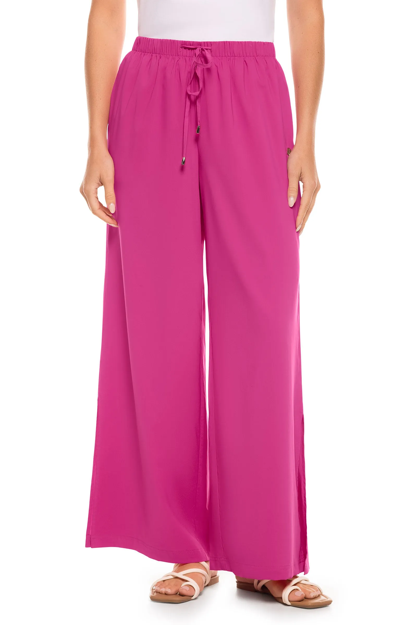 Women's Petra Wide Leg Pants  |  Magnolia Pink