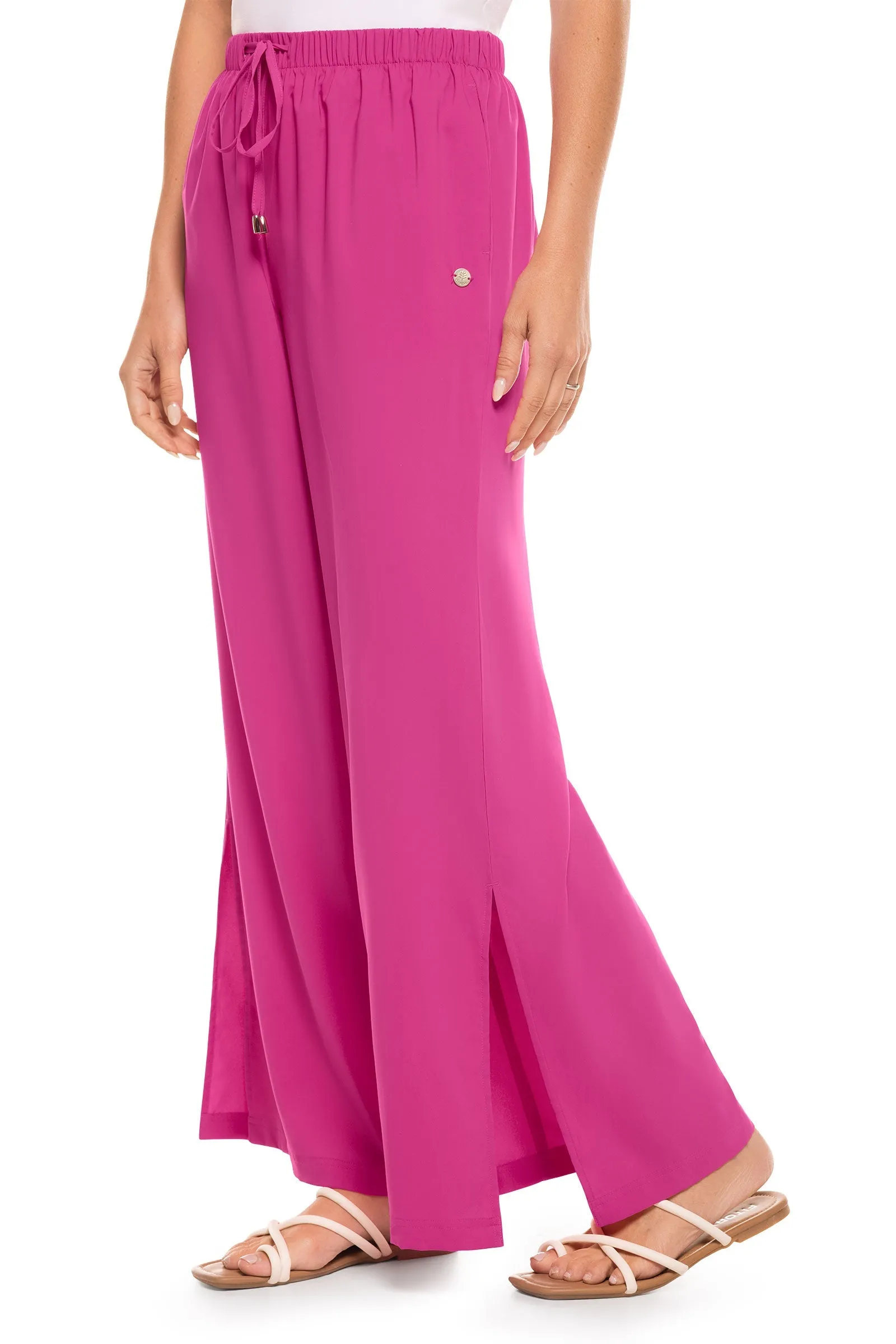 Women's Petra Wide Leg Pants  |  Magnolia Pink