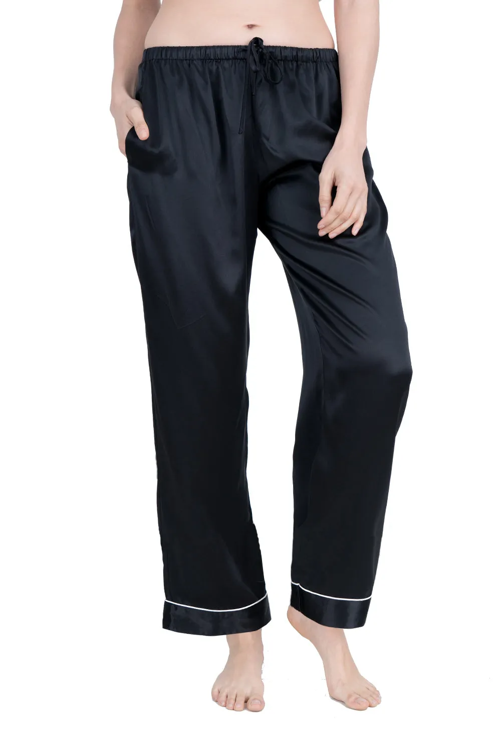 Women's Silk Sleepwear 100% Silk Pajama Pants