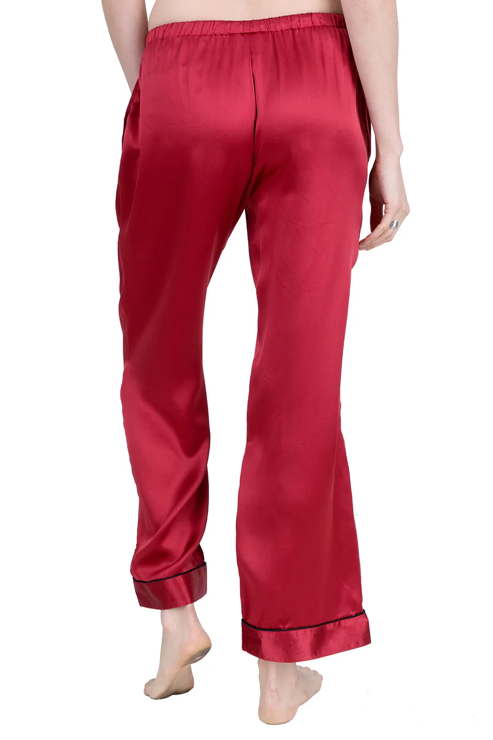 Women's Silk Sleepwear 100% Silk Pajama Pants