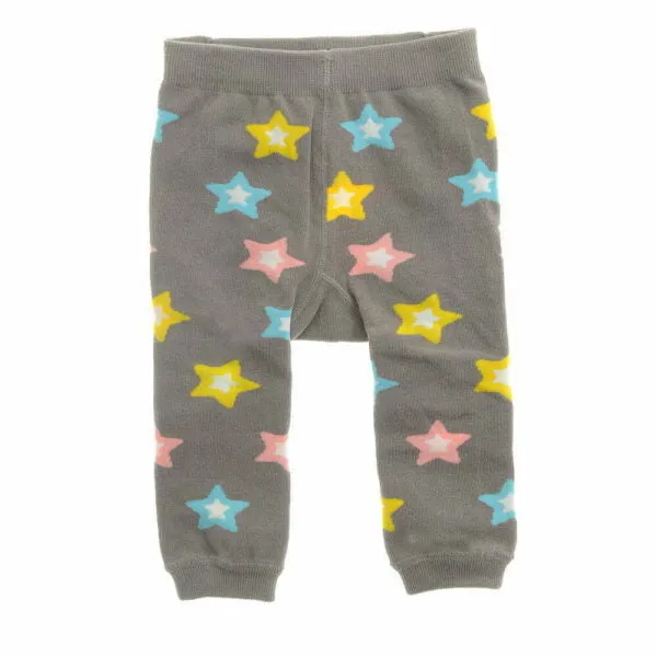 Ziggle - Pastel Star Leggings - 6-12 months